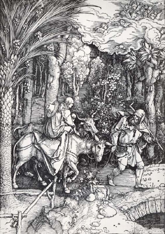 Albrecht Durer The Flight into Egypt oil painting picture